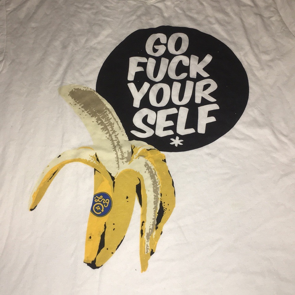 LRG Artist Series “Go Fuck Yourself” T-shirt XL